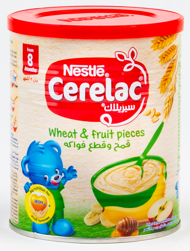Cerelac Wheat &amp; Fruit Pieces 400 Grm