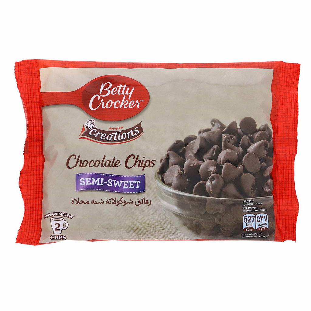 Betty Crock Choco Chips Semi-Sweet 200G