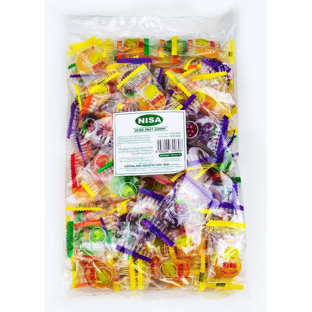 Nisa  Mix  Fruit Gummy  500 G
