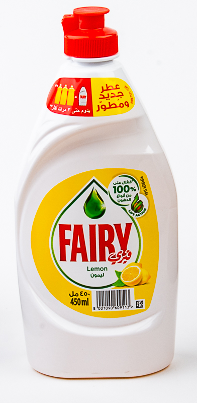 Fairy Liquid Lemon 450Ml