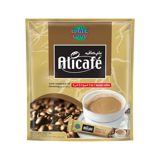 Power Root Alicafe 5 In 1 Coffe  400Gms