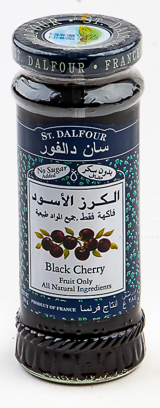 St Dalfour Black Cherry Jam 284 Grm