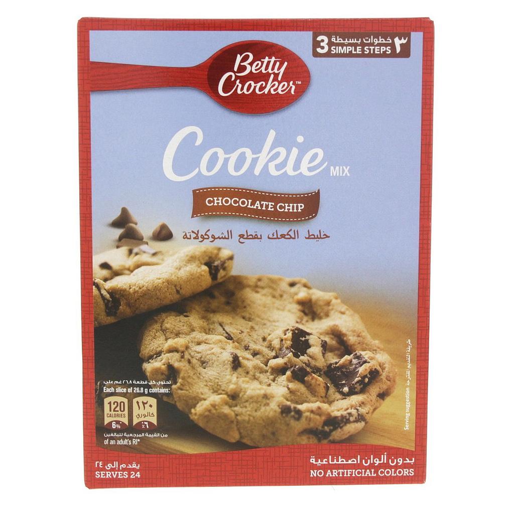 Betty Croc Cookie Mix Choco Chips 496Gr