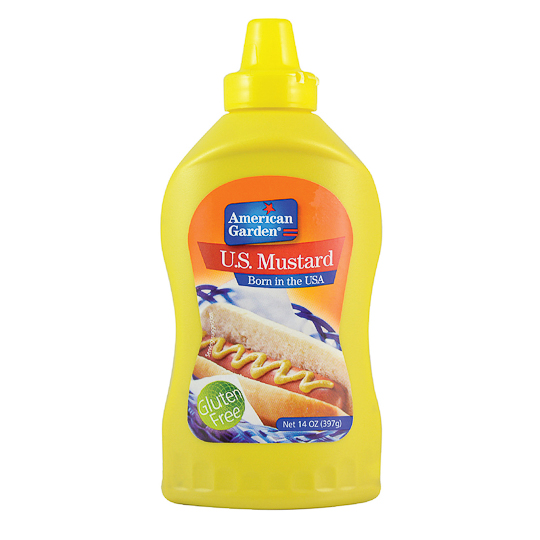 American Gar Yellow Musterd Squz 14 Oz