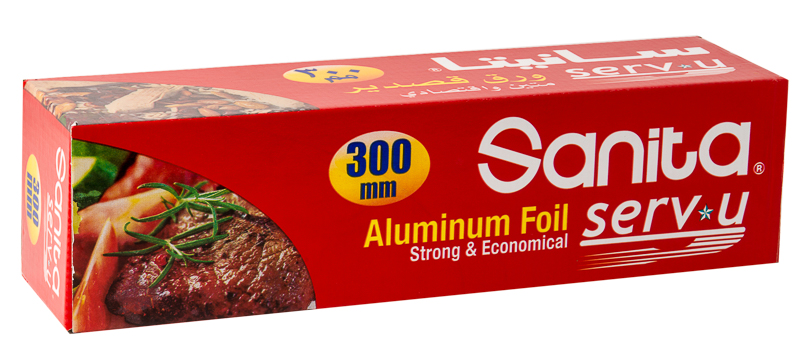 Sanita Aluminum Foil Econom Pack  300Mm