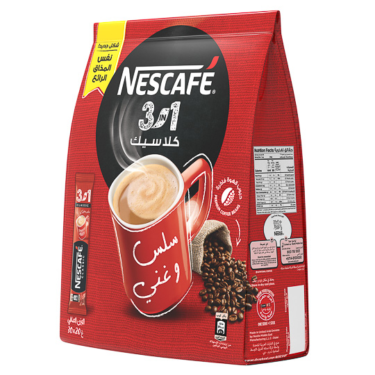 Nescafe 3In1  Classic  Bag 30 Stick
