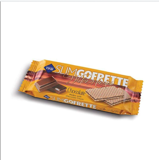 Cizmeci Time Slim Gofrette Chocolate 20G