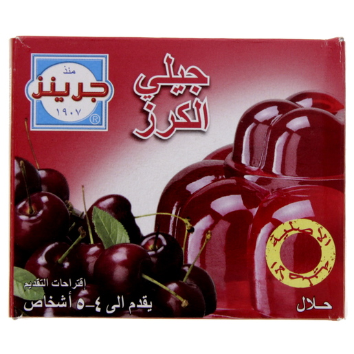 Greens Jelly Cherry  80 Grm