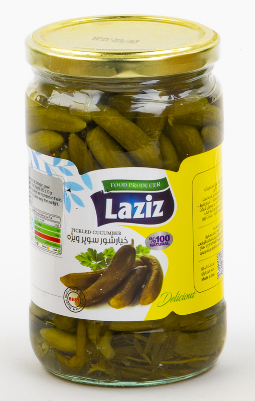 Laziz Cucumber Pickle  Extra Special  680G