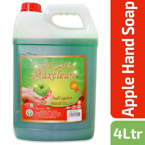 Maxclean Hand Soap Apple 4 Ltr