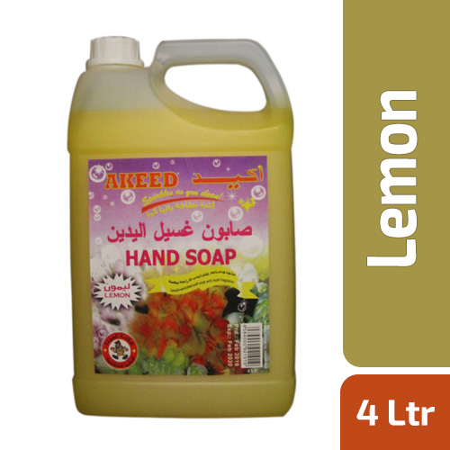 Maxclean Hand Soap Lemon 4 Ltr