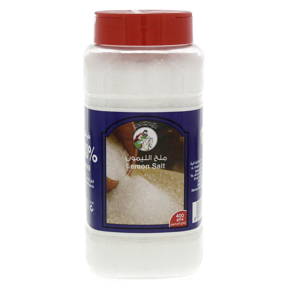 Alfares Lemon Salt Bottol 400 Grm