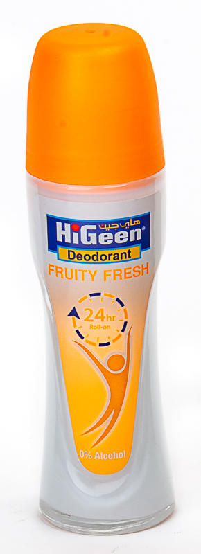 Higeen Deod R/On Men Fruity Fresh 75 Ml