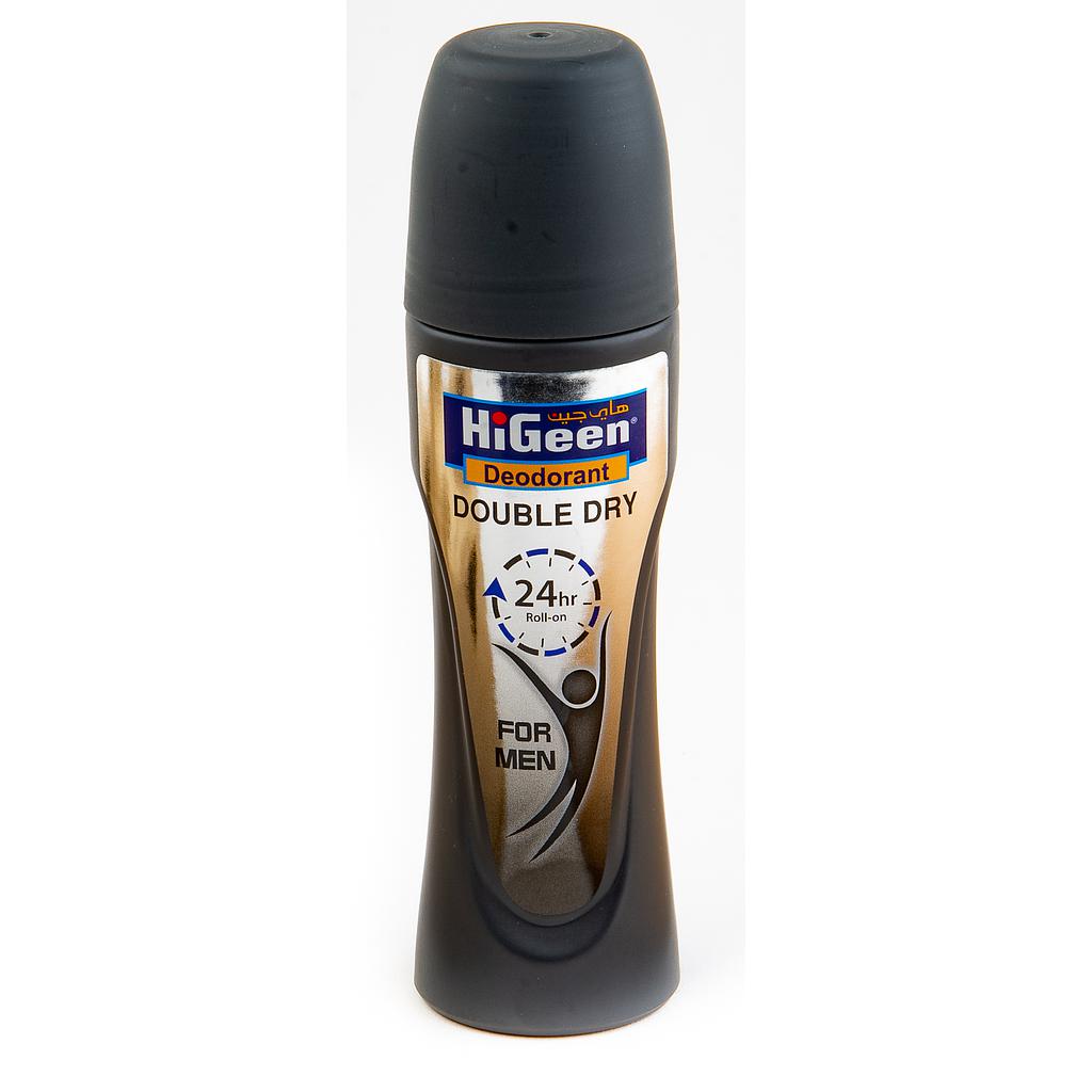 Higeen Deod R/On Men Double Dry 75 Ml