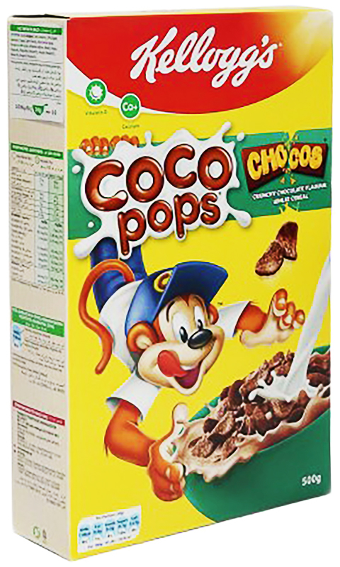 Kelog Coco Pops Chocos  500 Gr