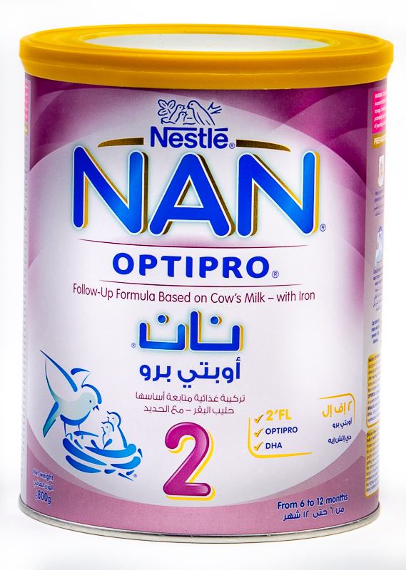 Nan # 2 Optipro Milk Powder  800 Grm