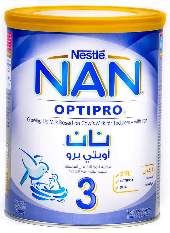 Nan 3 Optipro Grow Milk Pow 800G