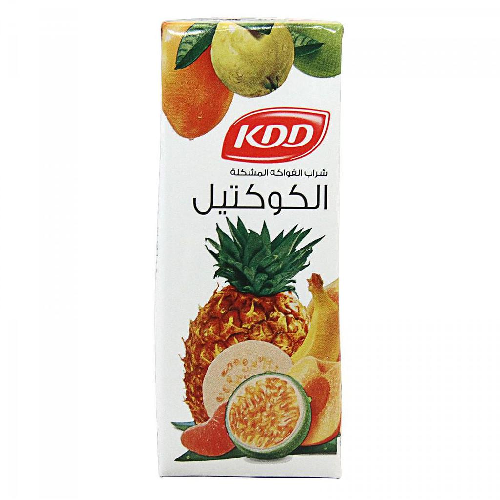 Kdd Cocktail Fruit Juice 180 Ml