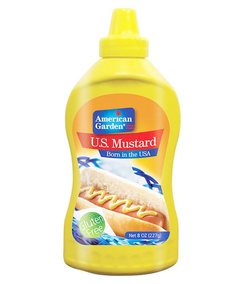 American G Yellow Musterd  Squez 8 Oz