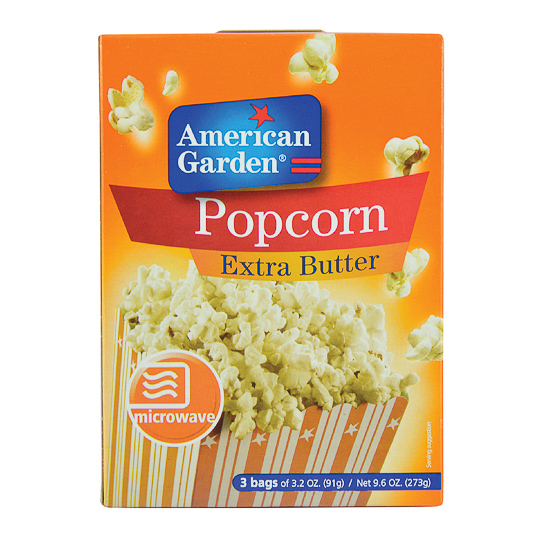Americ Ga  Micr Popcor Extra Butter 297G