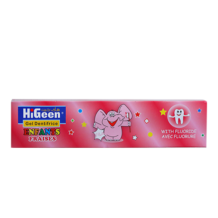 Hi Geen Children Tooth Paste Tuit Frui60