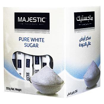 Majestic White Sugar Tube 350G