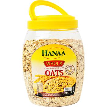 Hanaa Whole Traditional Oats 900G