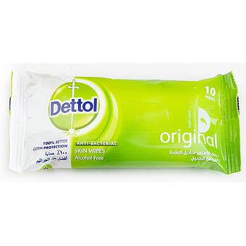 Dettol Anti Bacterial Wipes  10S