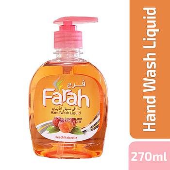 Farah Handwash Liquid Peach  270 Ml