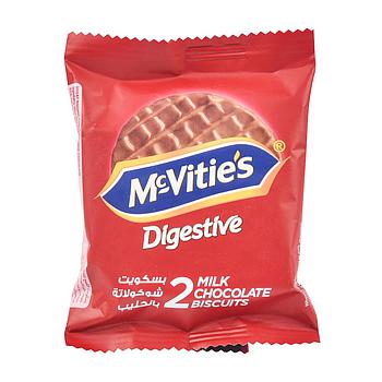 Mcvities Digestive Milk Chocolat 33.3Gm