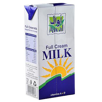 Awal Uht  Full  Cream  Milk 1 Ltr