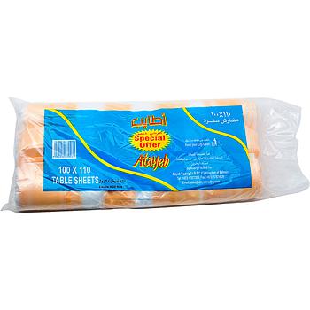 Atayeb Table Cover 100X110 Cms 3X25 Shee