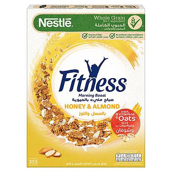 Nestle Fitness Honey&Almonds Cereal 355G