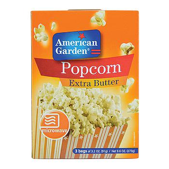 Americ Ga  Micr Popcor Extra Butter 297G