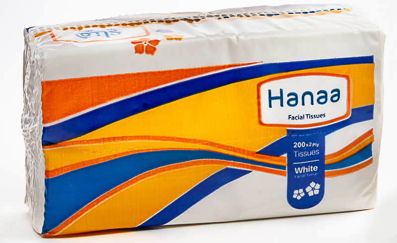 Hanaa  Facial Tissue 10X200 S