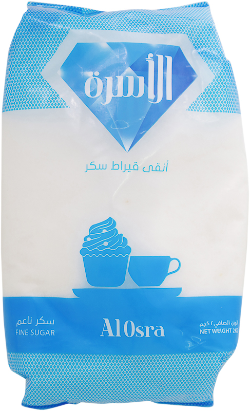 Al Osra Fine Sugar  2  Kg