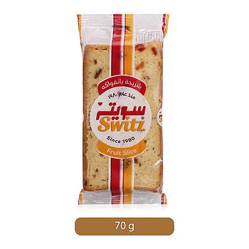 Switz Fruit Slice Cake 70G