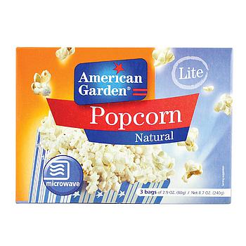 American Gar Popcorn Light Natural  255G